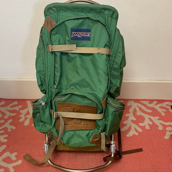 Jansport Bags Vintage Jansport Hiking Backpack External Frame Hip